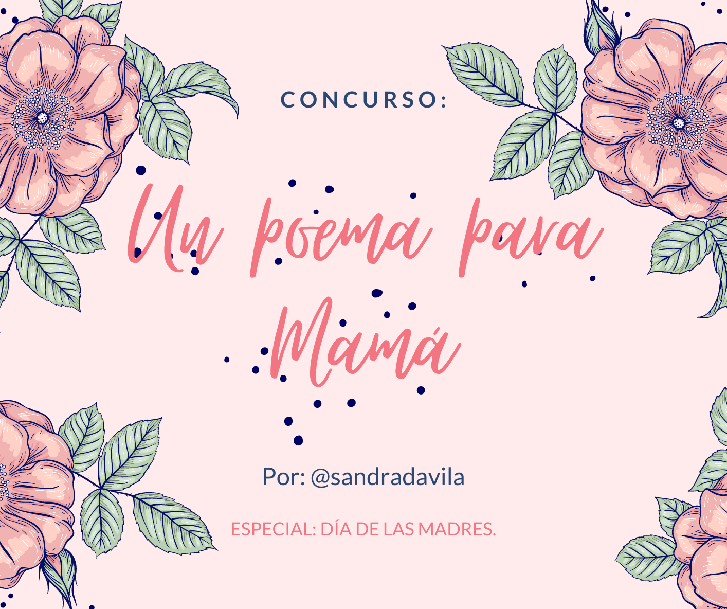 Pink Rose Watercolor Mother's Day Flyer.png