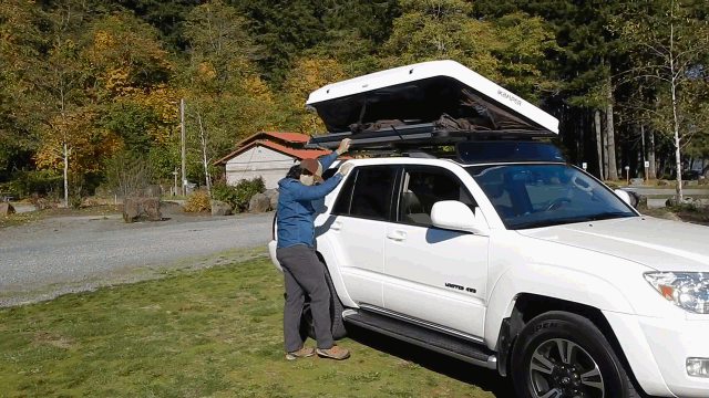 Skycamp The Perfect Roof Top Tent For Travelers On The Road Steemhunt