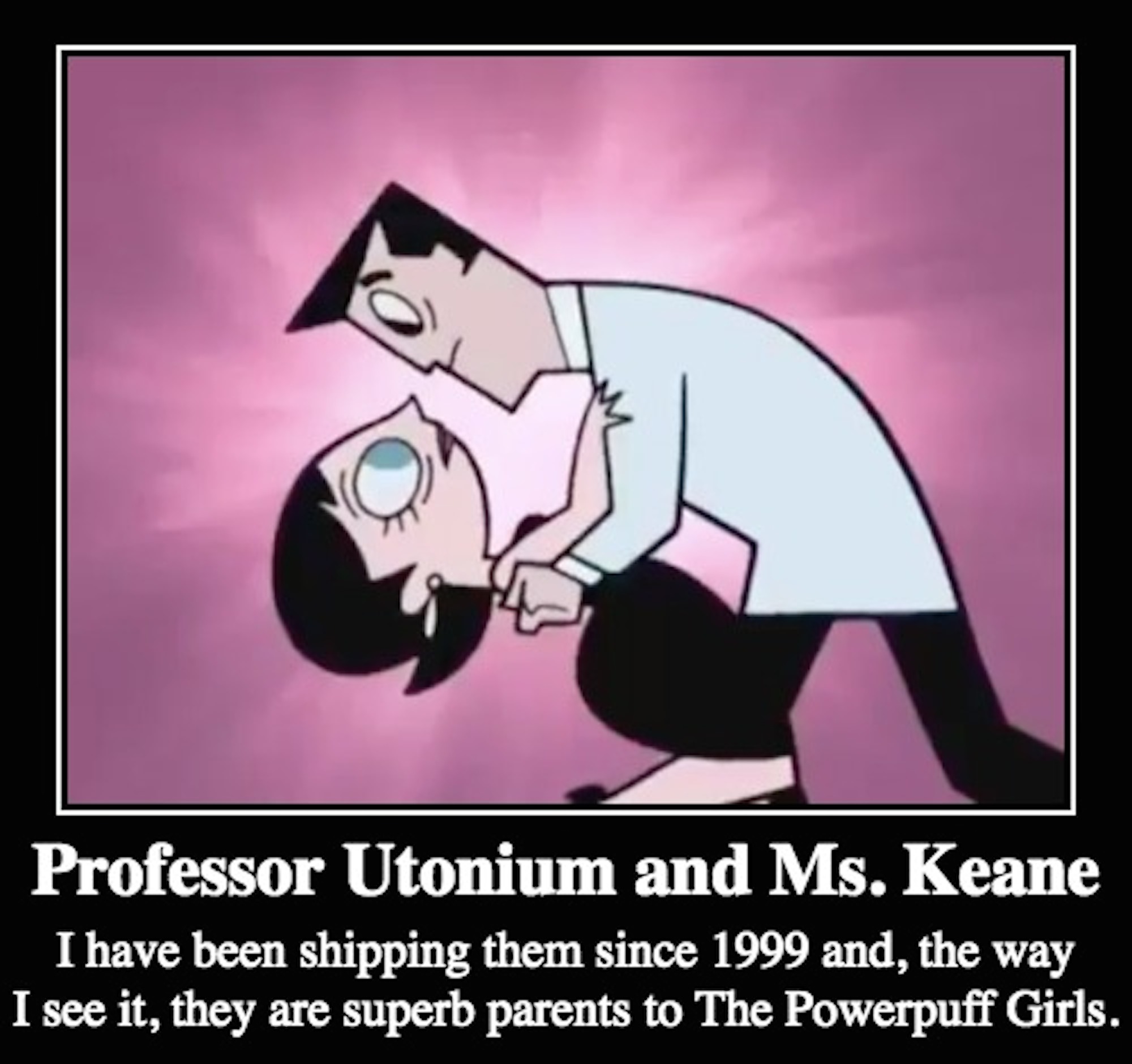 Professor utonium and ms keane