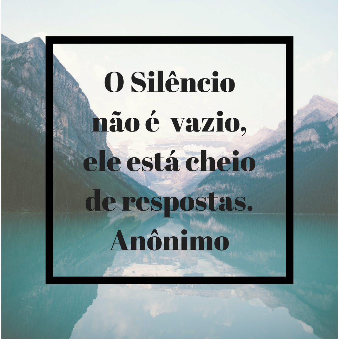 3 lições sobre o silêncio. O que o silêncio pode nos dizer e…