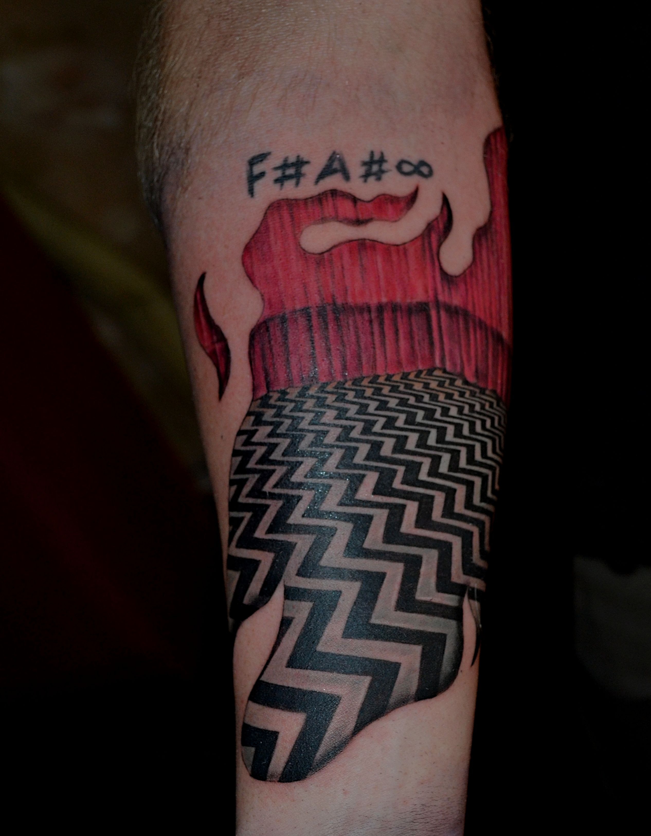 Welcome to Twin Peaks tattoo by Amanda Piejak | Photo 17408