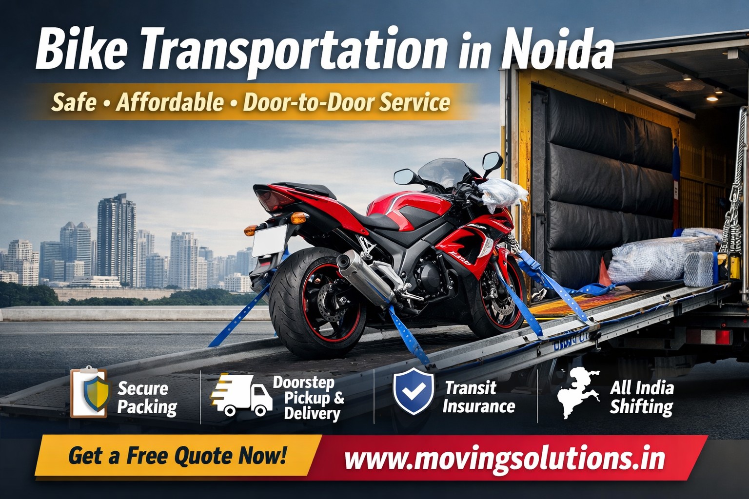 Bike Transportation in Noida