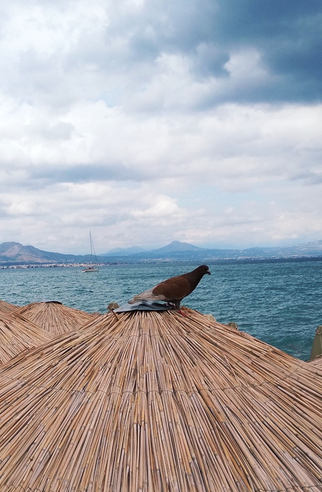 After A Very Rainy Night In Loutraki Today Is Only Cloudy Day