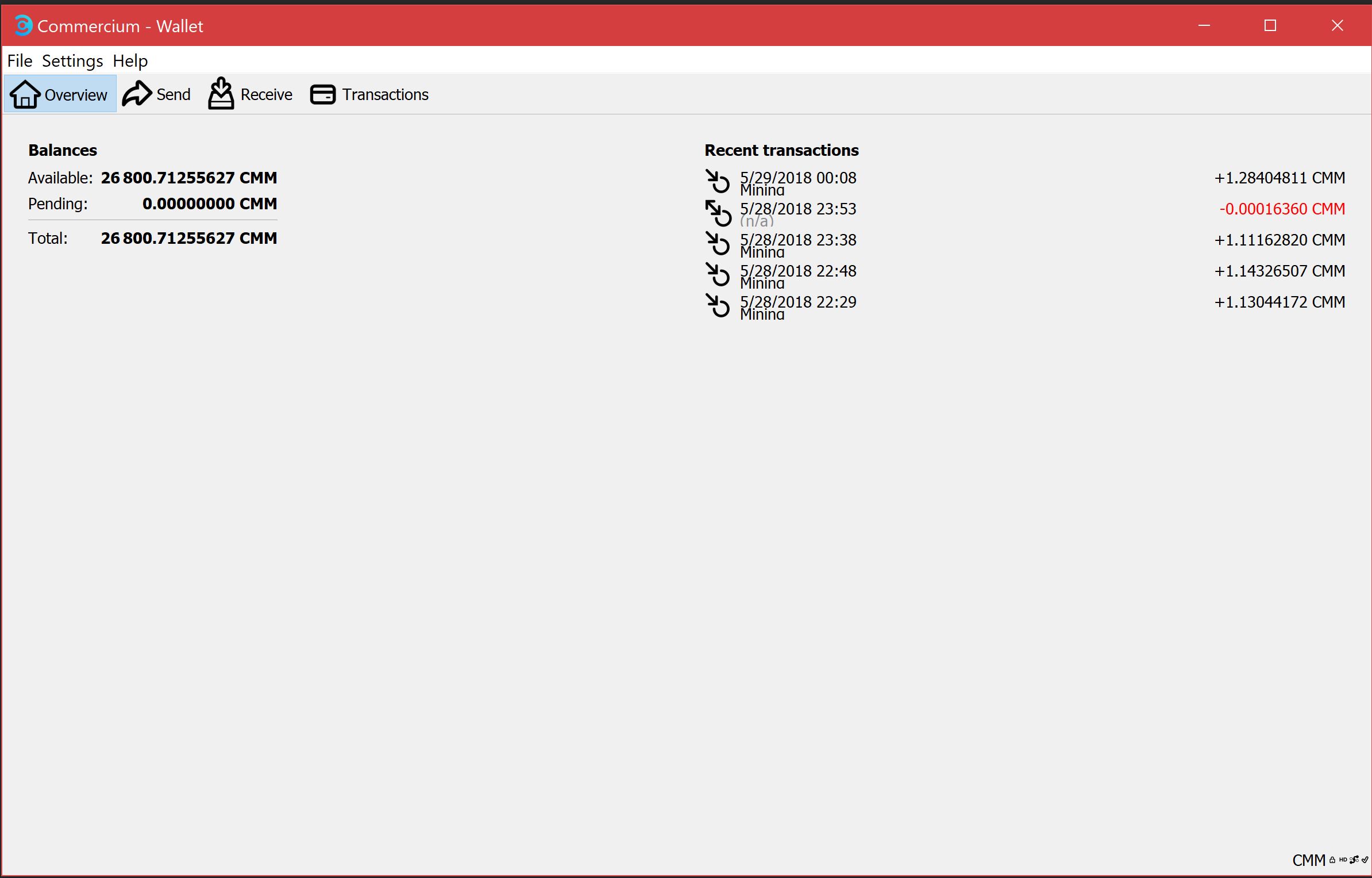 Unlocking Wallet Wallet interface..JPG