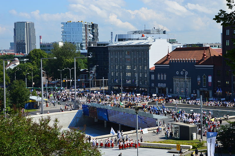 Freedom Square Plaza - Tallinn, Estonia