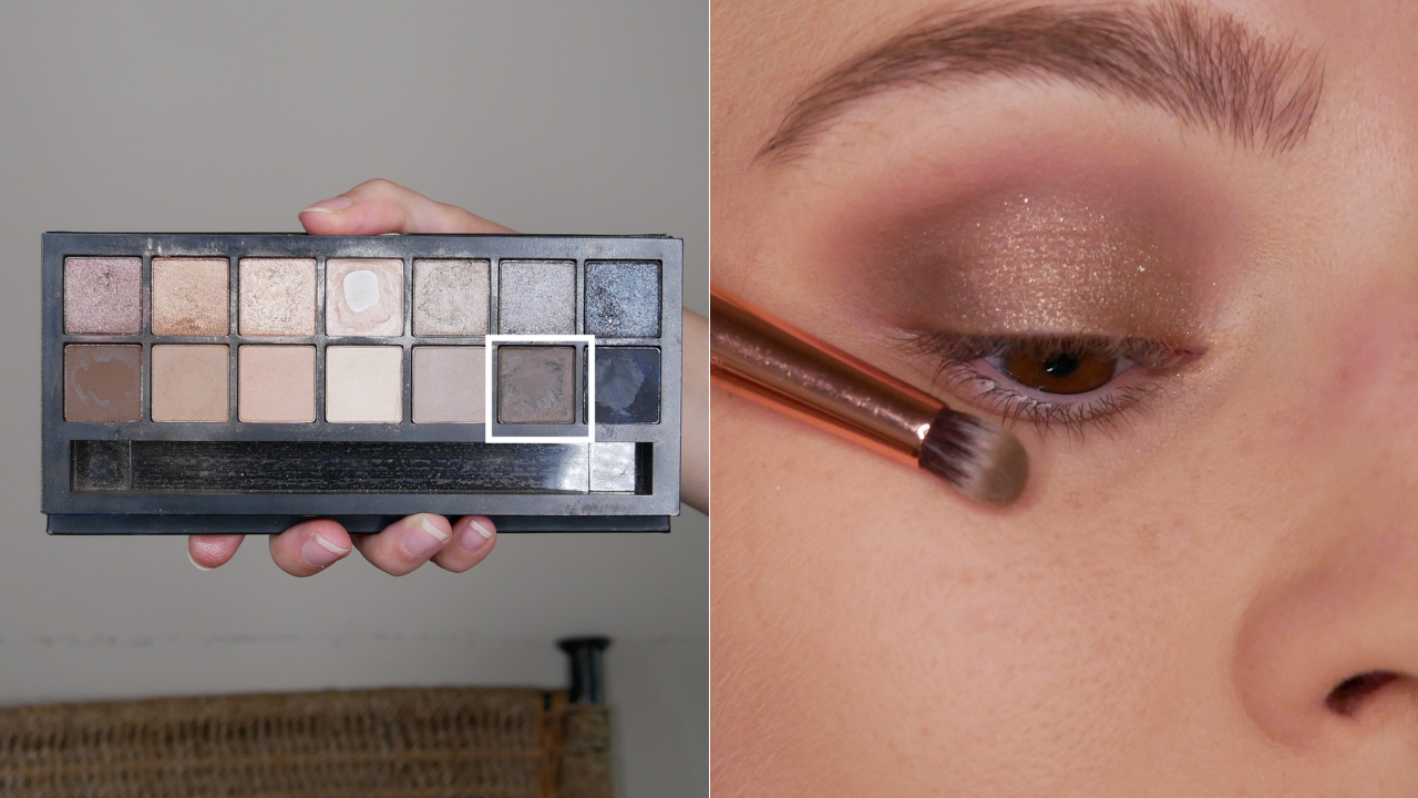 Smashbox Full Exposure Palette Review + Short, Wearable Eye Makeup Tutorial - dark grey outer corner - melissavandijkmakeuptutorials.png