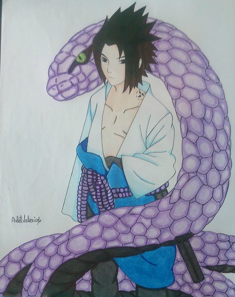 Drawing SASUKE UCHIHA 