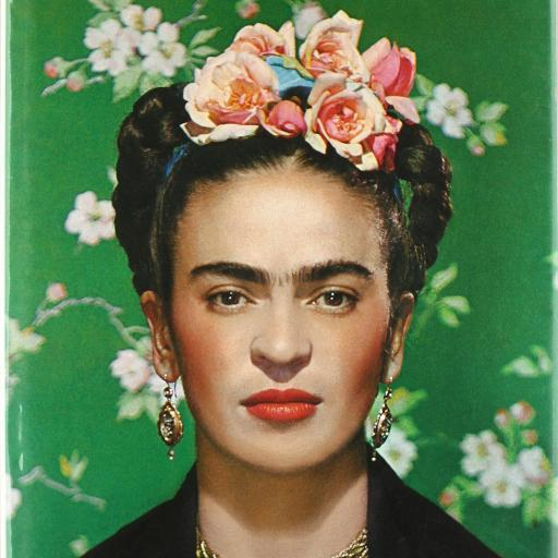 Dibujando a Frida Kahlo Dibujando a Frida Kahlo