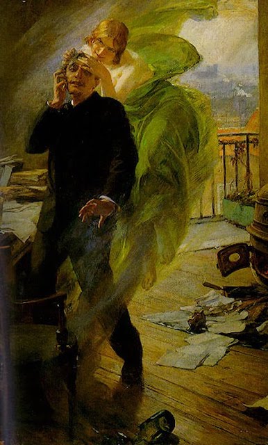 Albert Maignan La muse verte Green Muse.jpg