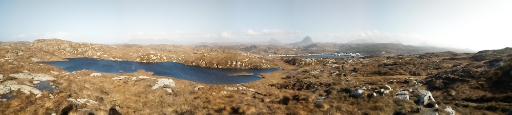 2 Fabulous pano - L-R The Quinag, Canisp, Suilven, Cul Mor, Cul Beag and Stac Pollaidh from Baddidarrach.jpg