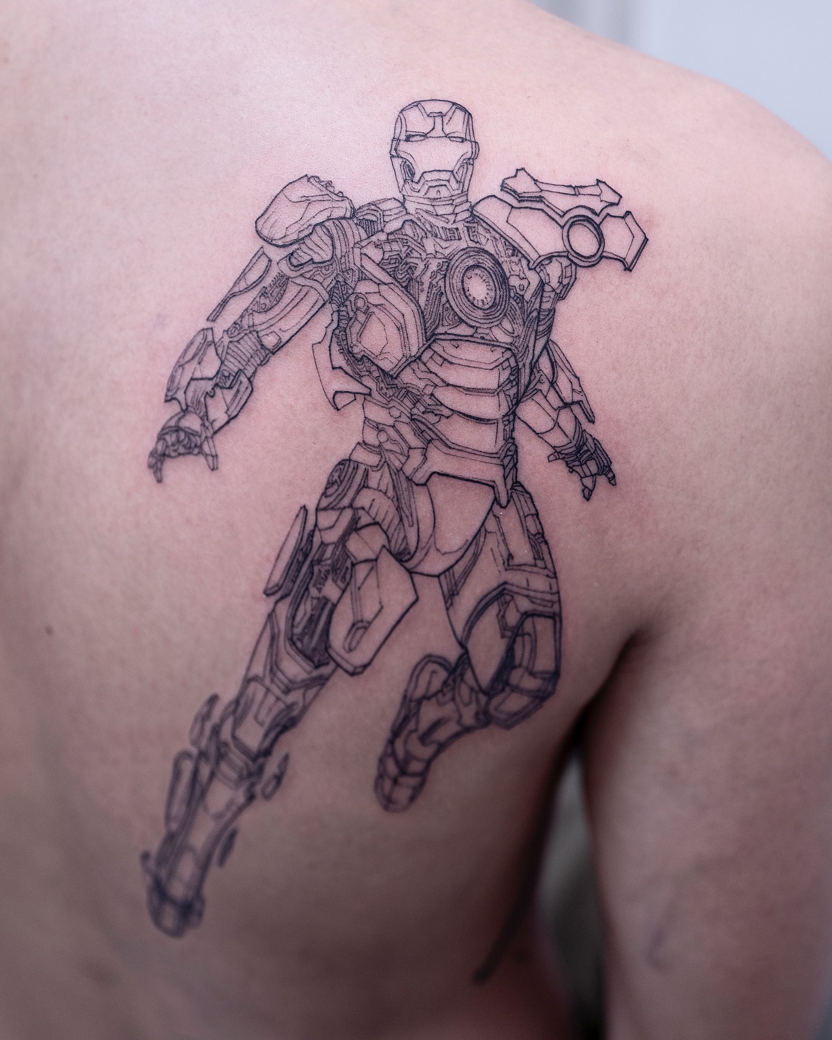 My Iron Man tattoo is finally healed  rmarvelstudios
