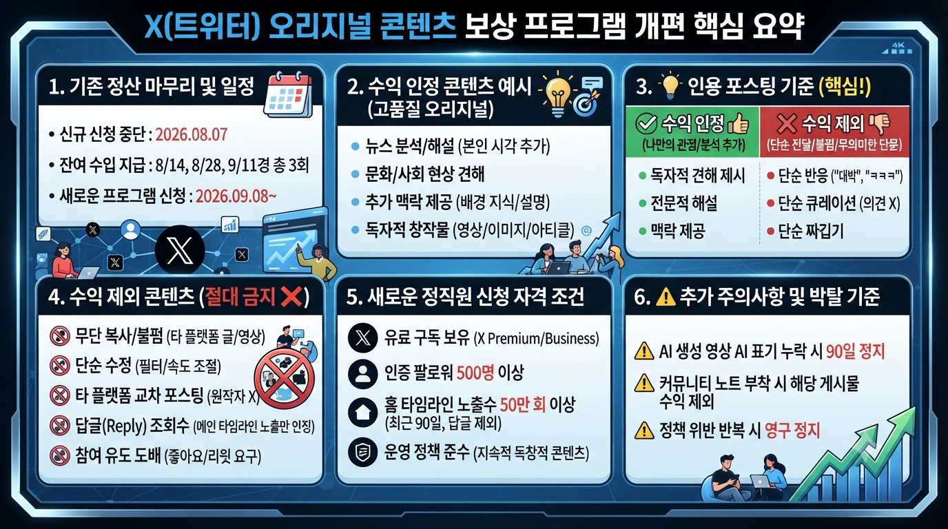 메인--X(트위터) 수익 창출 개편 정리.png