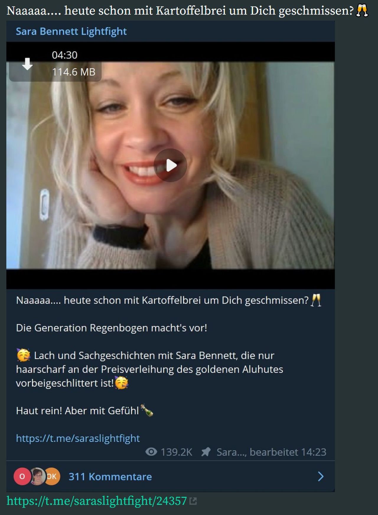 Naaaaa.... heute schon mit Kartoffelbrei um Dich geschmissen steemit.jpg