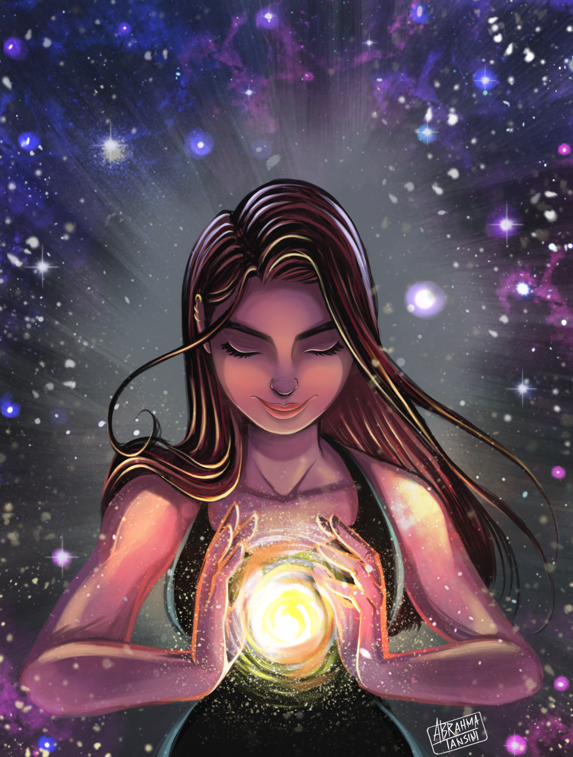 Inner Light (digital illustration)R52_07_2020 — Steemkr