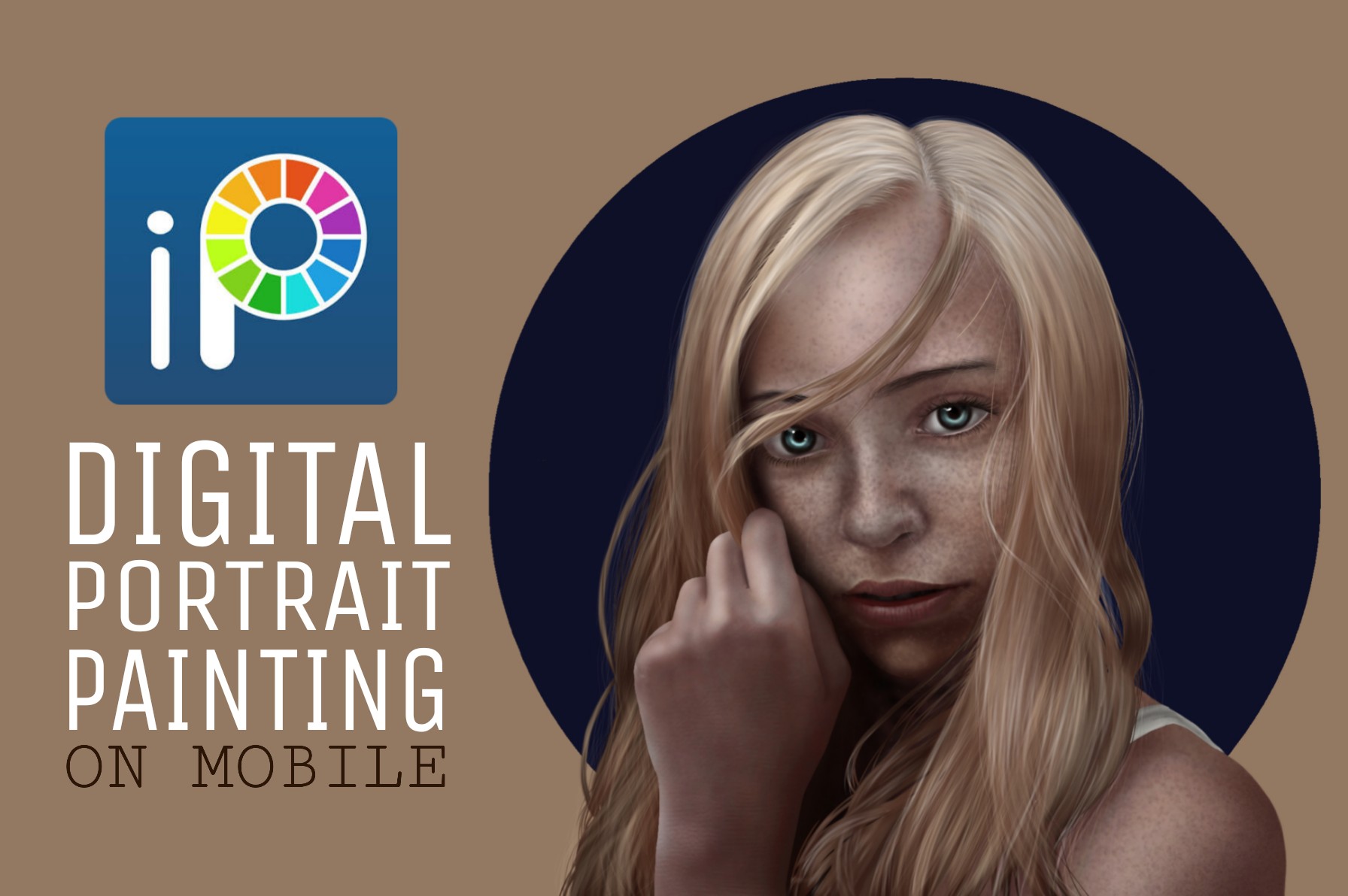 Digital Portrait Painting Using Ibispaint X With Time Lapse Video Steemit