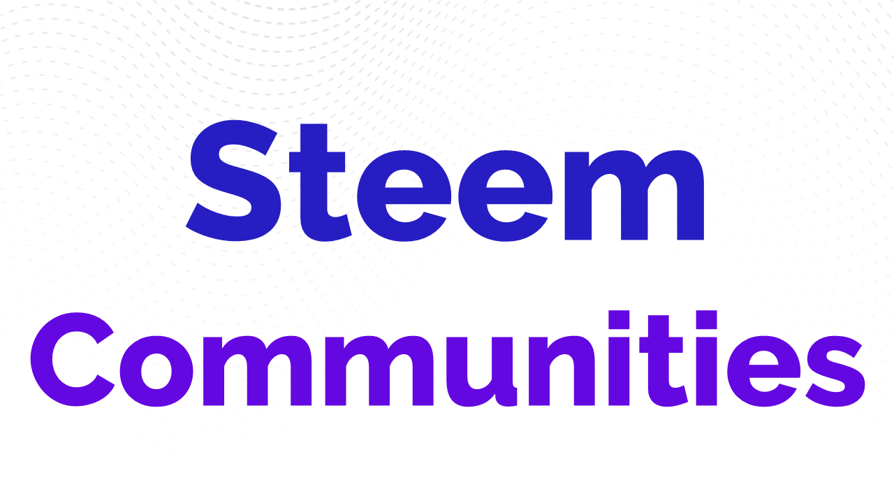 [STEEM] 커뮤니티스 업데이트 유저가이드 (Communities User Guide)