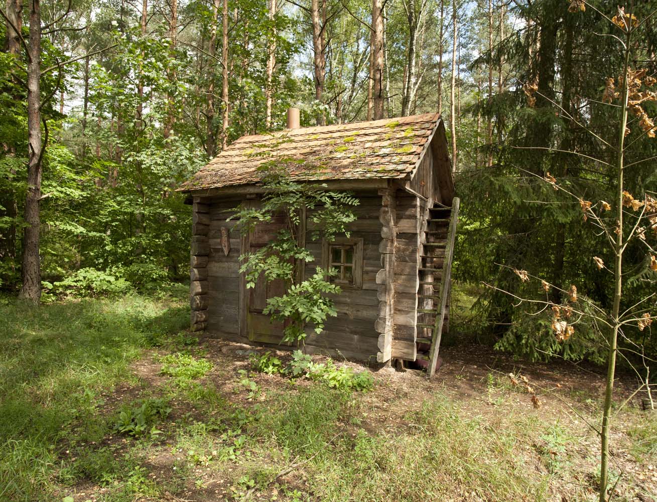 Domek gospodarczy na posiadłości Króla Biebrzy