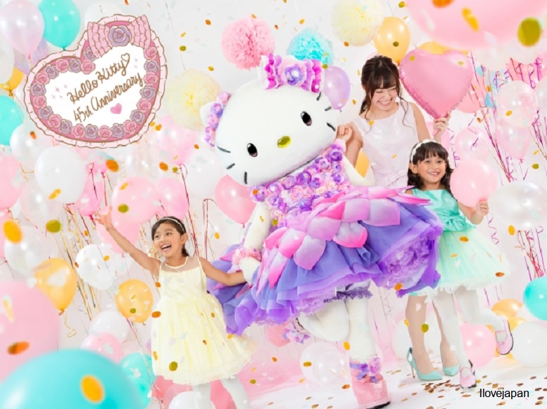 Celebration of the the 45th anniversary of the debut of Hello Kitty in