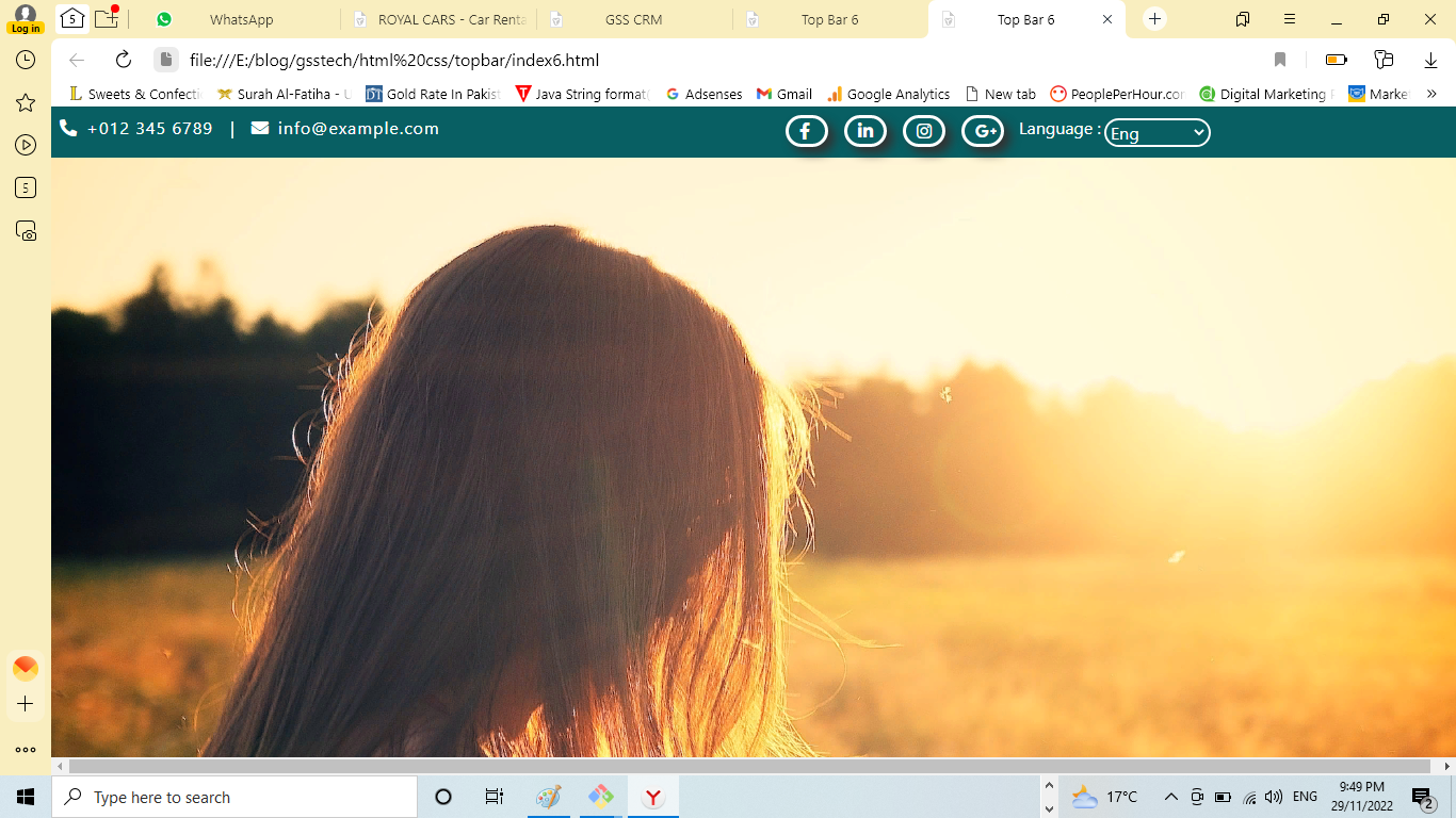 5 Best Unique HTML AND CSS Top Bar Examples.png