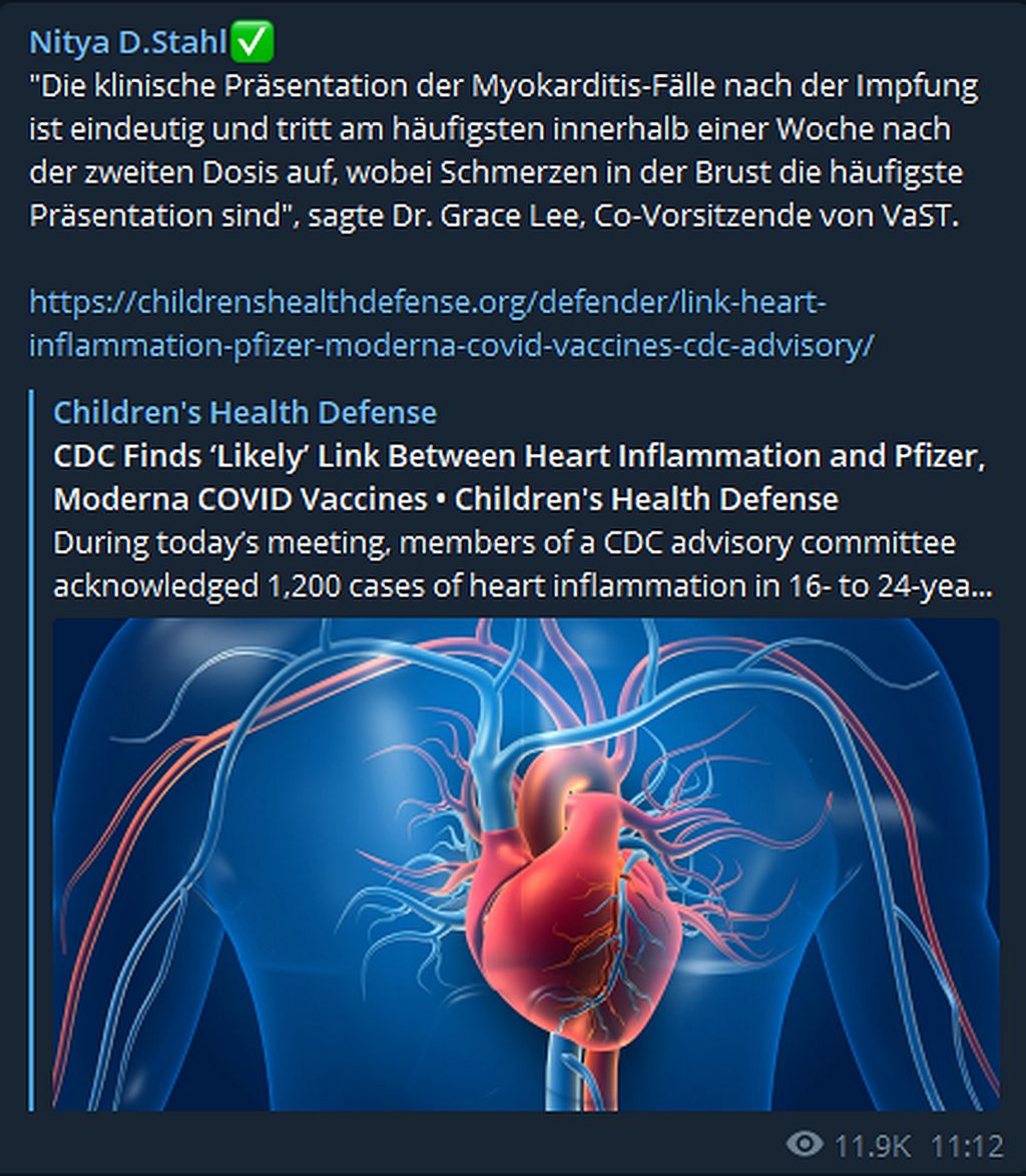 Die klinische Präsentation der Myokarditis-Fälle nach der Impfung ist eindeutig.jpg