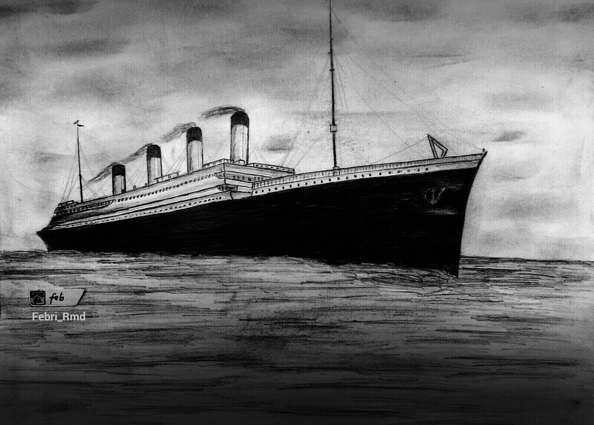 Titanic 2015: Lifeboat 16 sketch by DevonGailWeber on DeviantArt