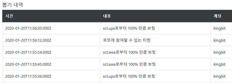 뽑기 뽑기 (사용법도 알려주세요)