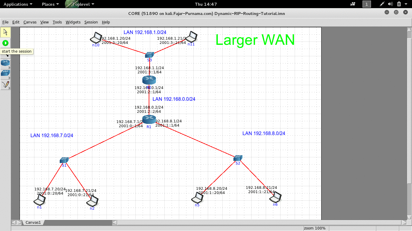 Figure 3.10 GIF image of trace routing.gif