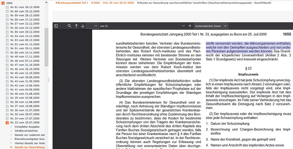 Bundesgesetzblatt Jahrgang 2000 TeilINr. 33, ausgegeben zu Bonn am 25. Juli 2000.jpg