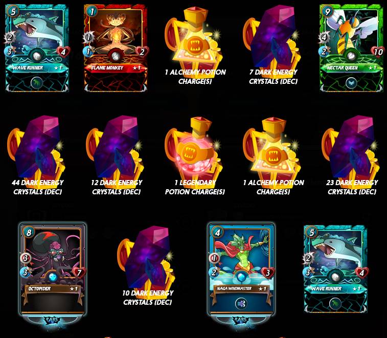 Daily quest rewards with potion - Day 197.jpg