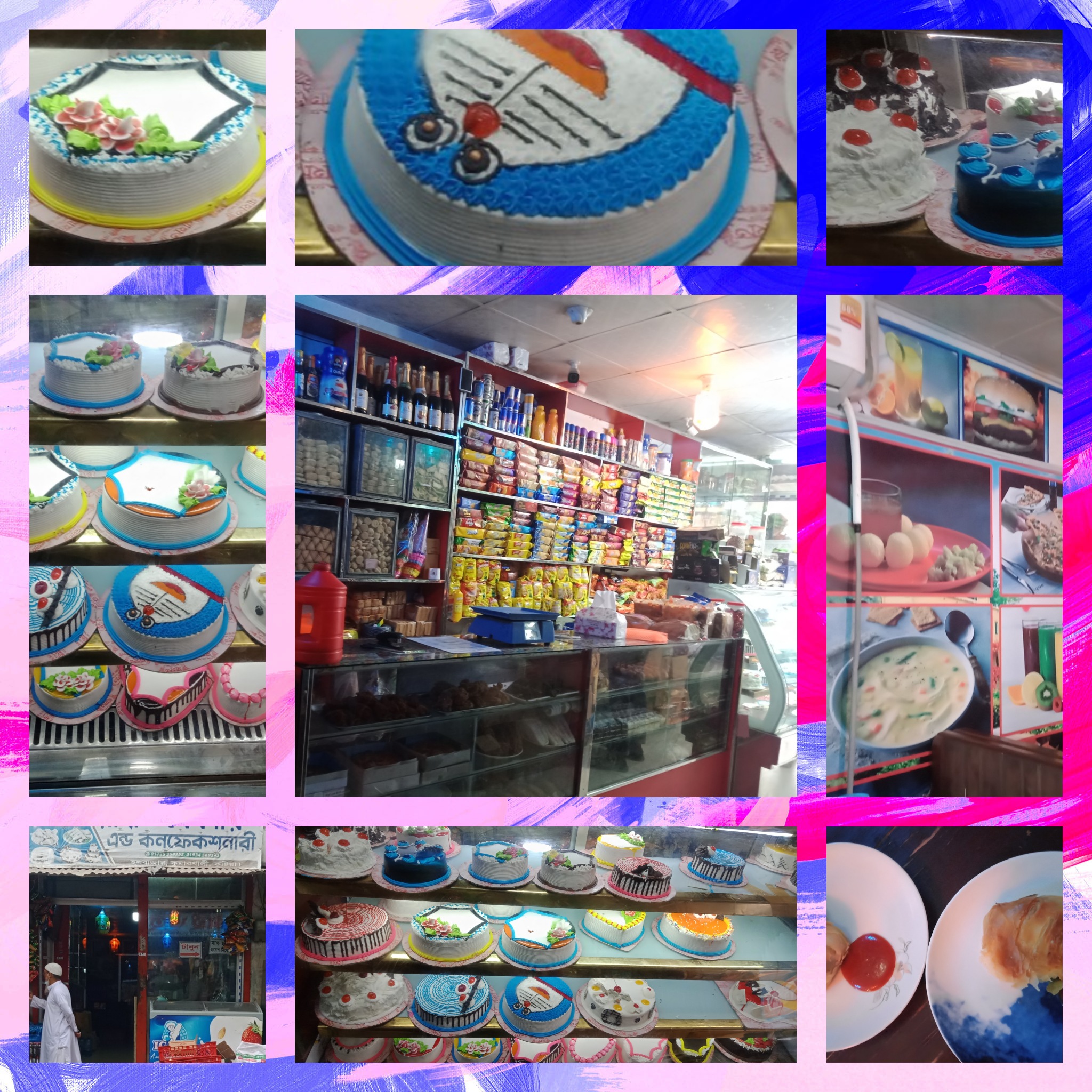 Doraemon jelly agar agar cake, Food & Drinks, Homemade Bakes on Carousell