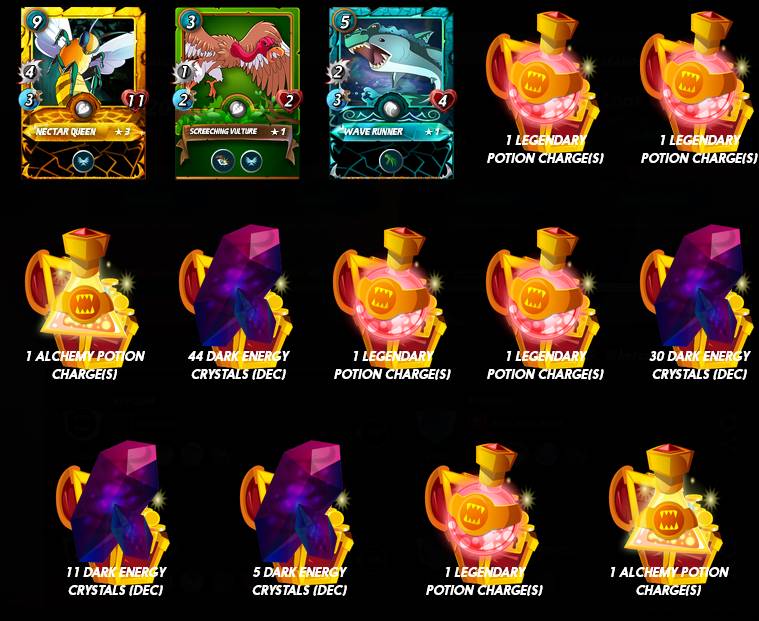 Daily quest rewards with potion - Day 194.jpg
