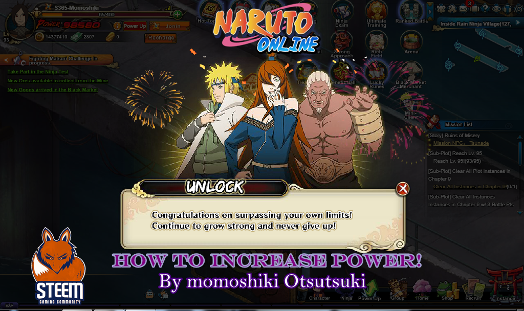 This animation from the Naruto Online Mobile Game only available