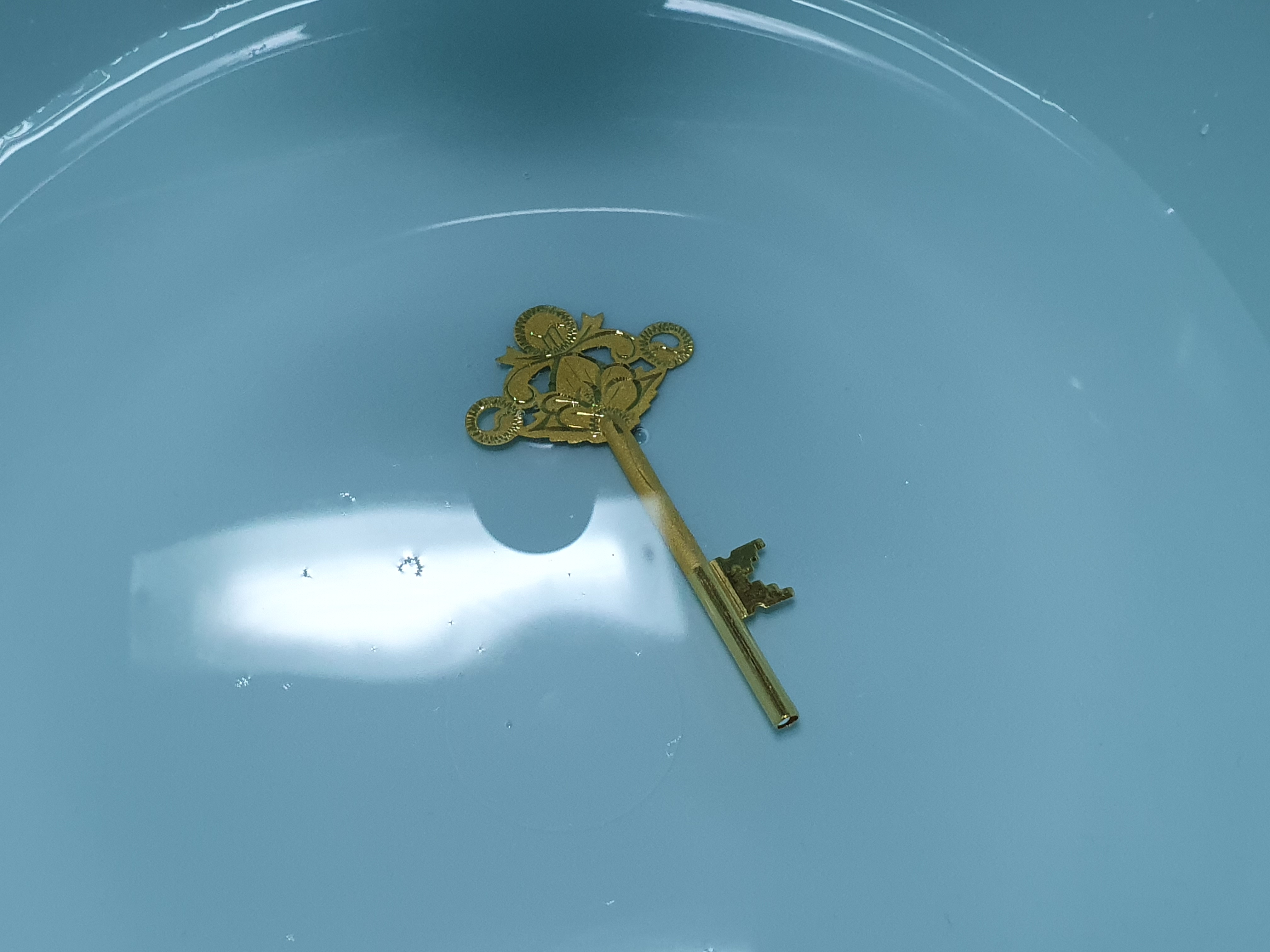 물속의 황금 열쇠