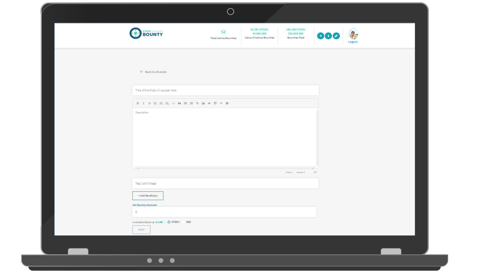 Steem-e43Web UI.png