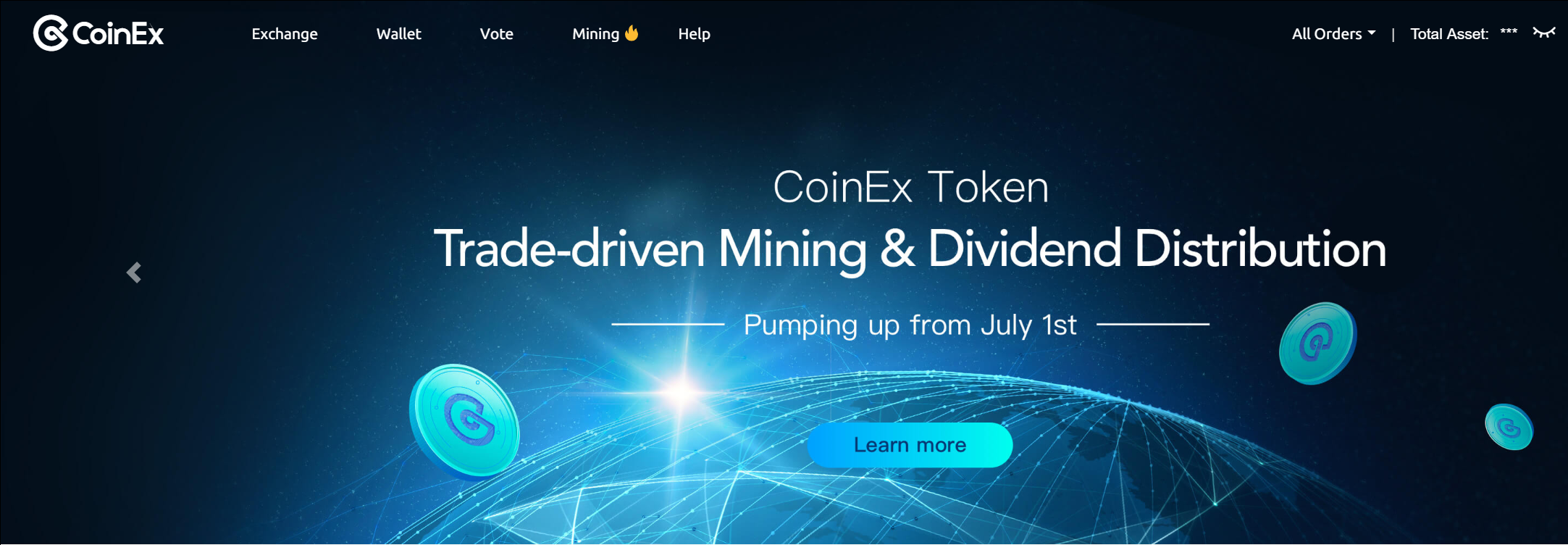 New exchanges. COINEX Crypto Exchange - Android.