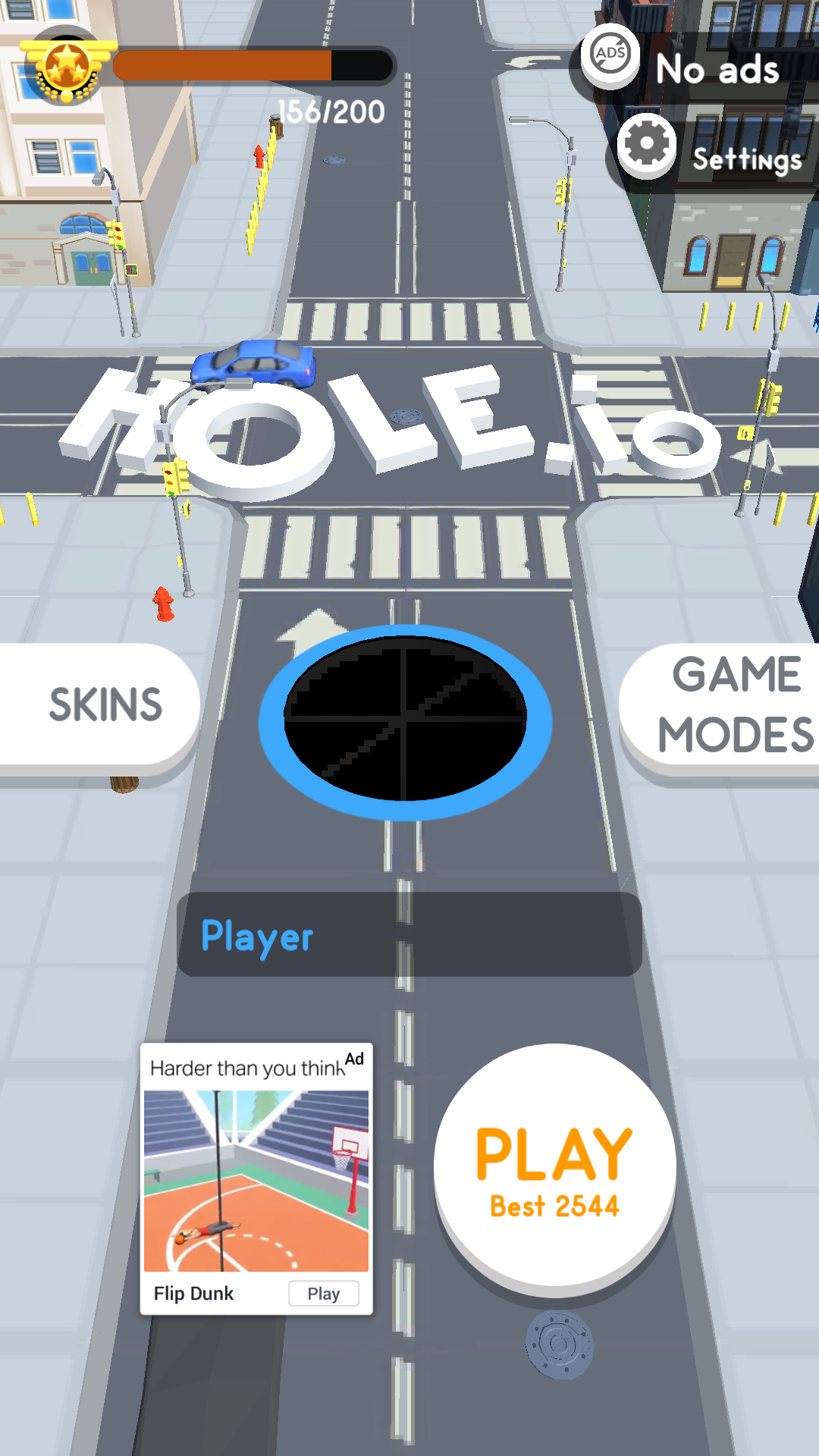 Game Review: Hole.io (Mobile - Free to Play) - GAMES, BRRRAAAINS