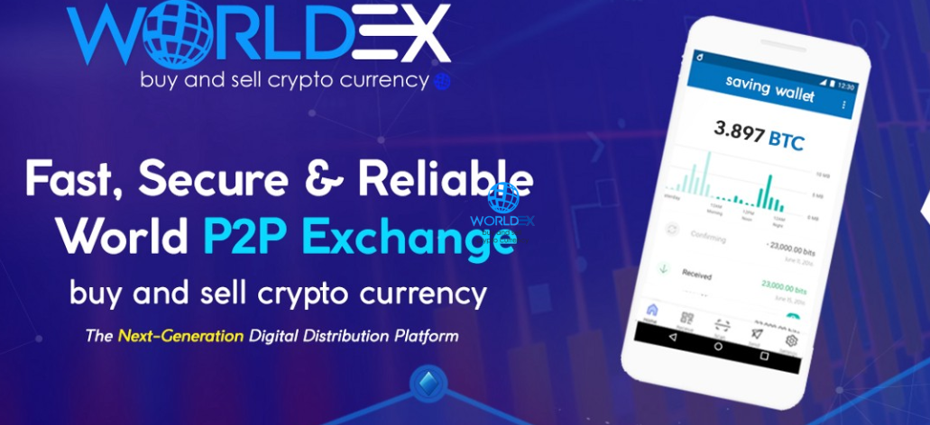 Worldex. By sell Crypto.