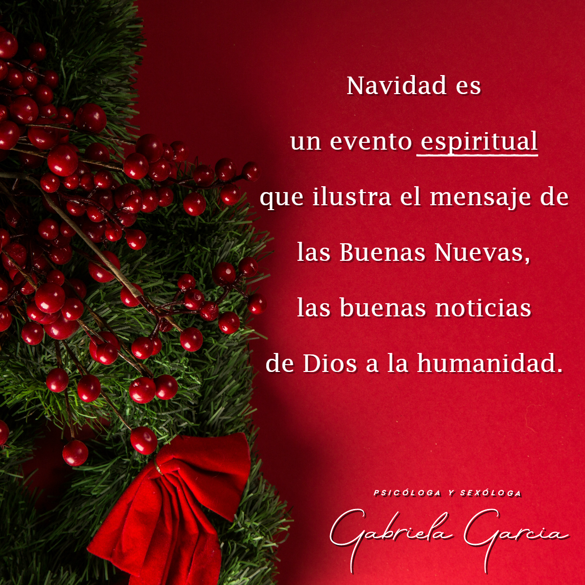Navidad es un evento espiritual. — Steemit