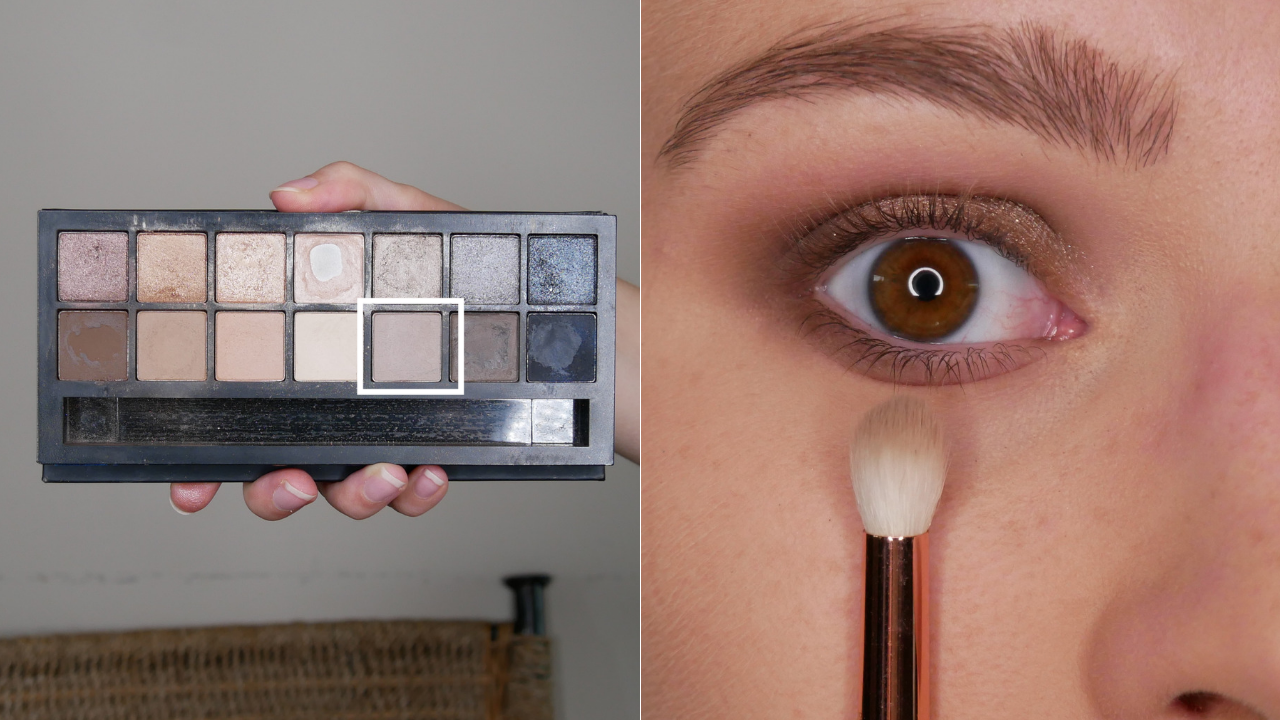 Smashbox Full Exposure Palette Review + Short, Wearable Eye Makeup Tutorial - light grey lower lash line - melissavandijkmakeuptutorials.png
