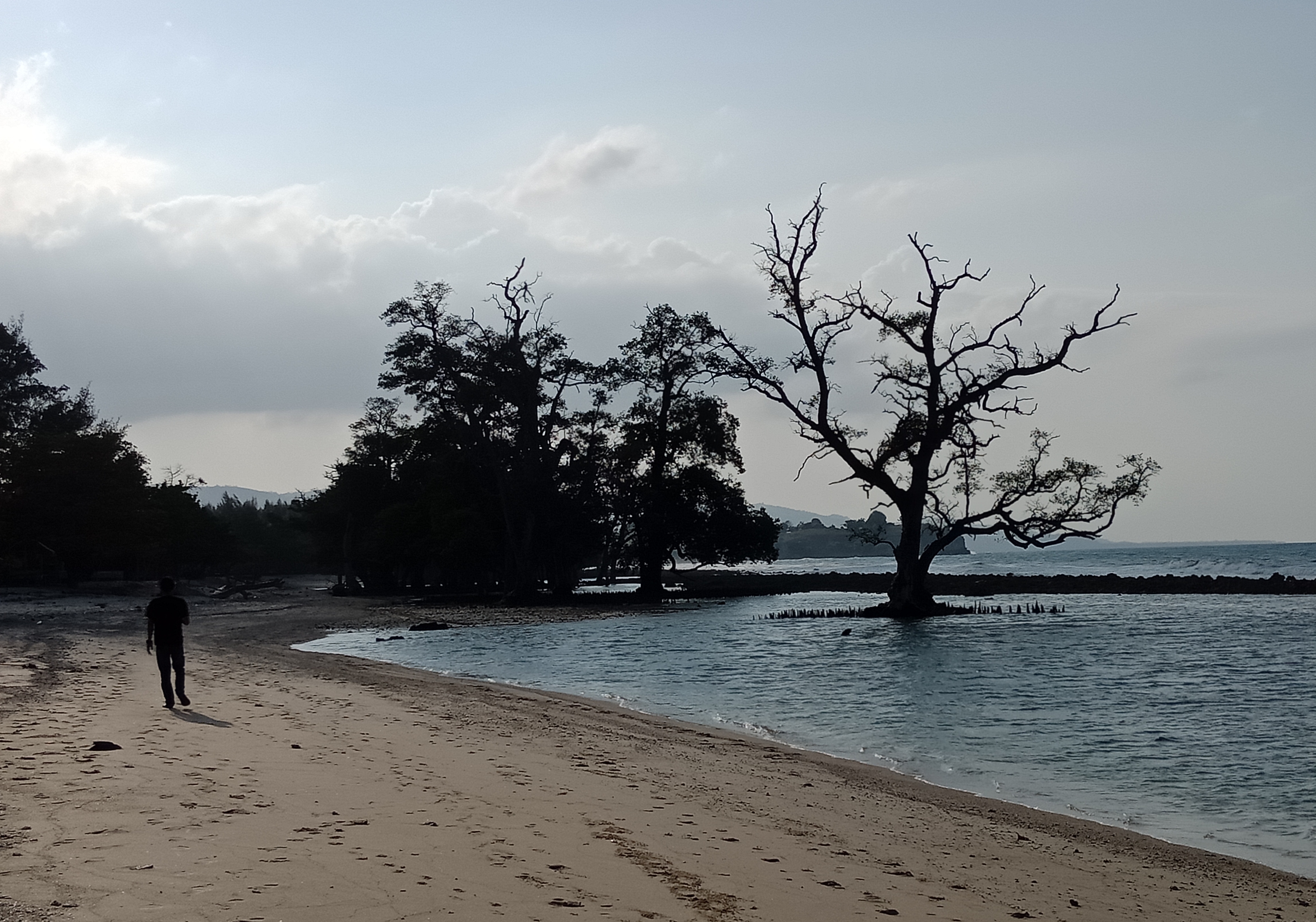 Photography Weku Tema Panorama Of Lhok Mee Beach