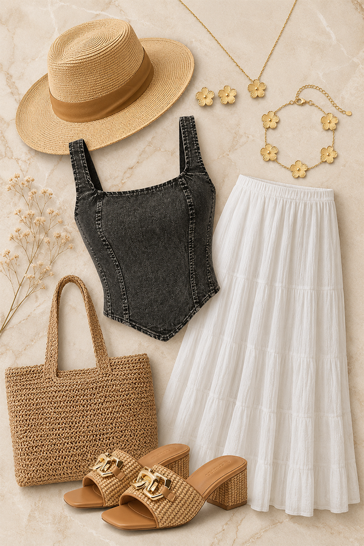 #SummerOutfit #FeminineFashion #ChicStyle #SummerFashion #FashionInspo #OOTD.png