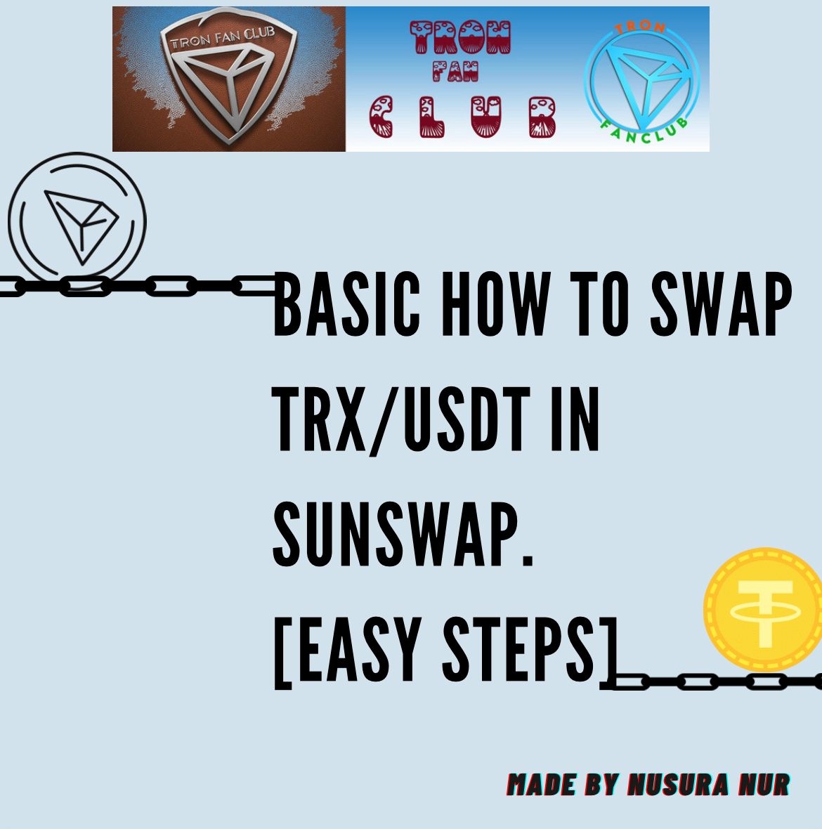 How to Swap TRX/USDT in SunSwap. [Easy Steps][10% Beneficiaries @shy-fox] —  Steemit