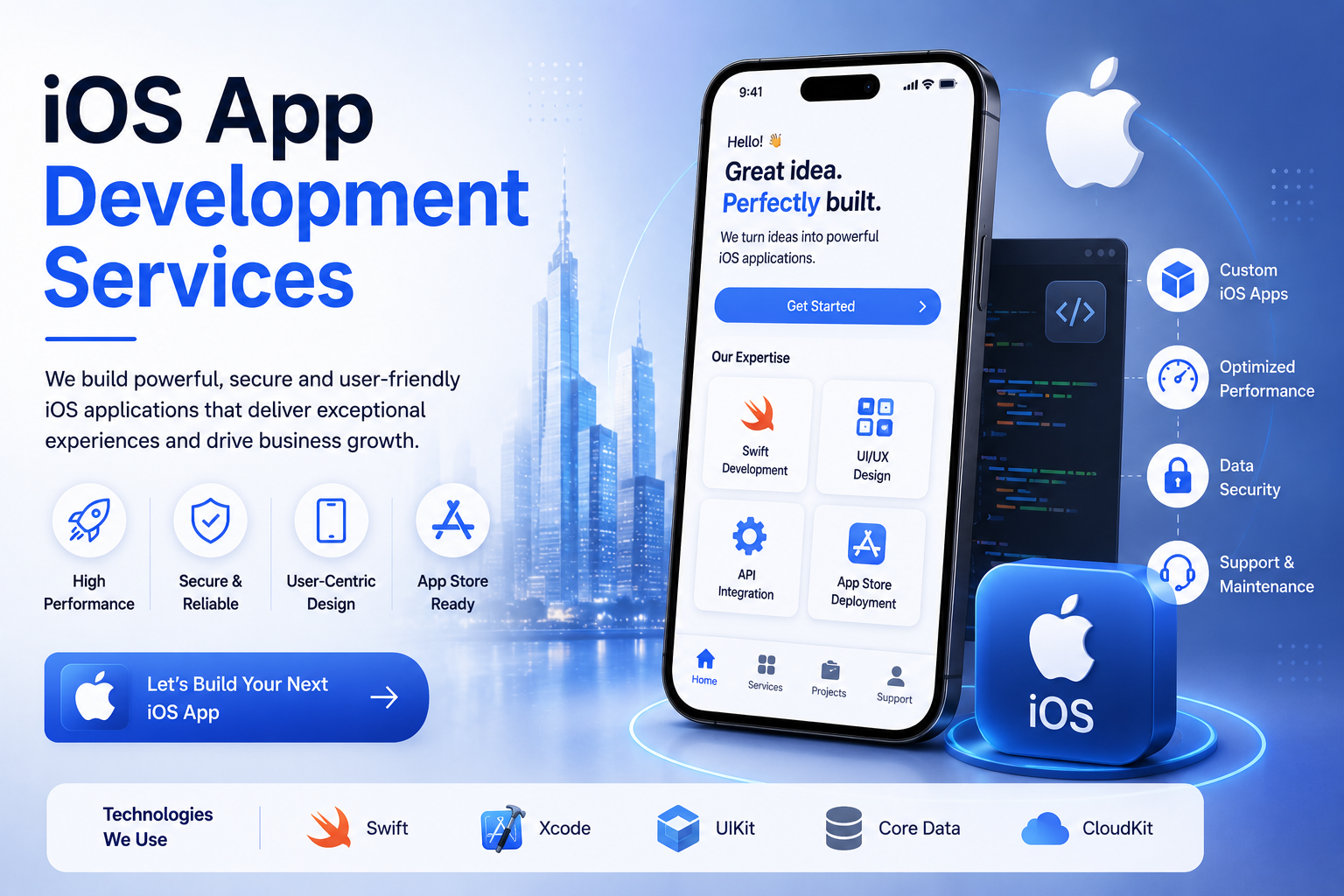 iOS App Development Services Building Secure, Intelligent, and Enterprise-Ready Apps for the Apple Ecosystem.png