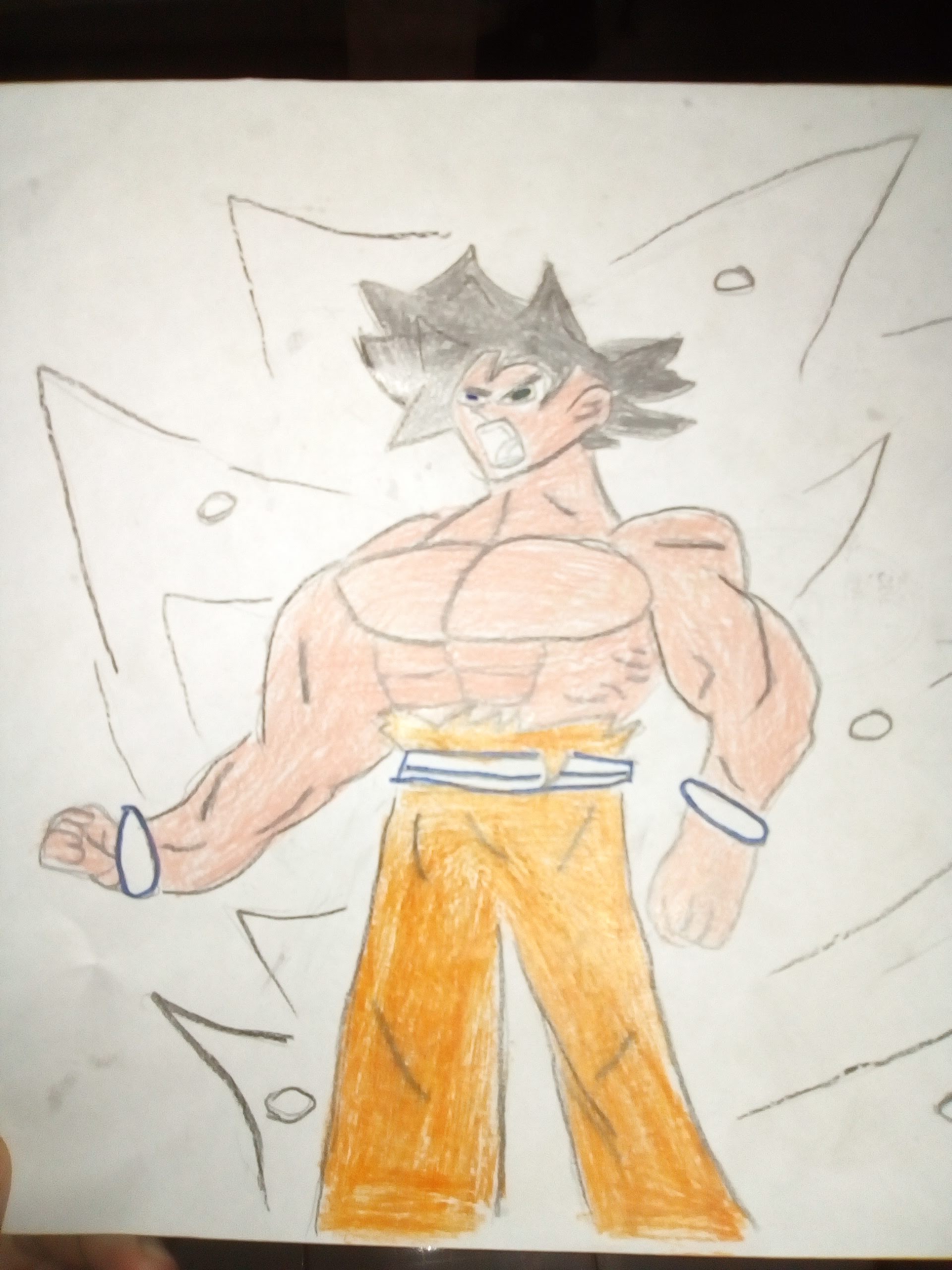 Goku transformándose — Steemit