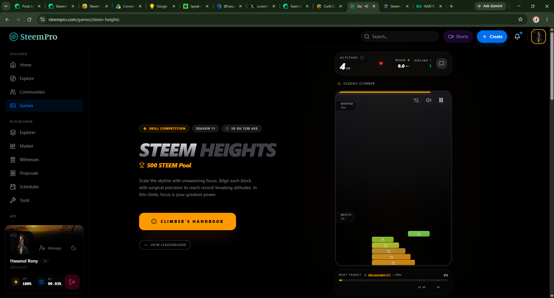 Steem Heights - The Ultimate Scaling Challenge by SteemPro - Google Chrome 6_14_2026 7_42_45 AM.png