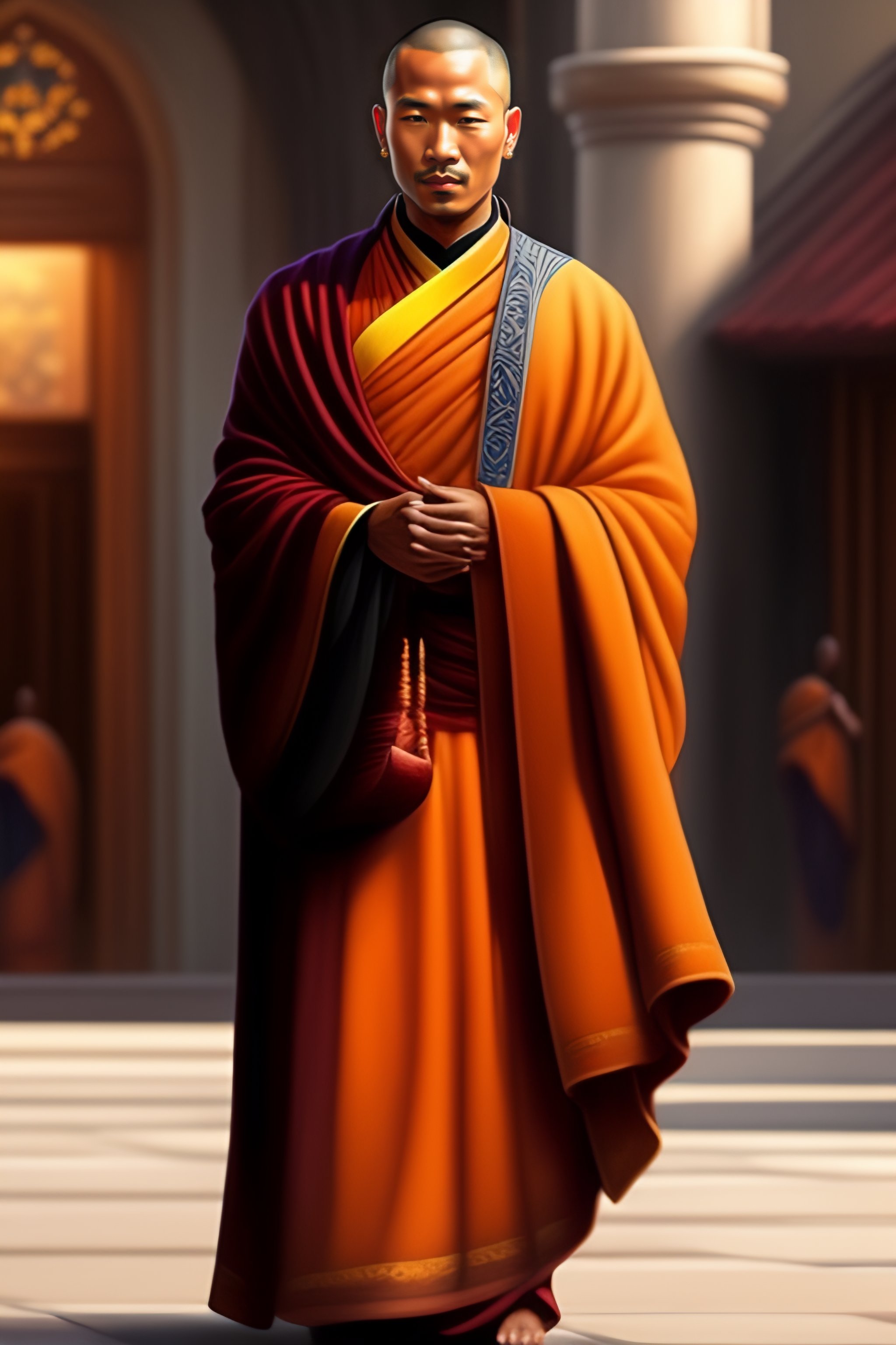 concept art painting of a buddhist monk wearing a (1).jpg