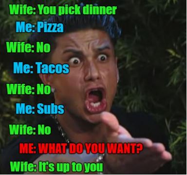 I M Opening A Restaurant Named I Don T Know Or I Don T Care Steemit