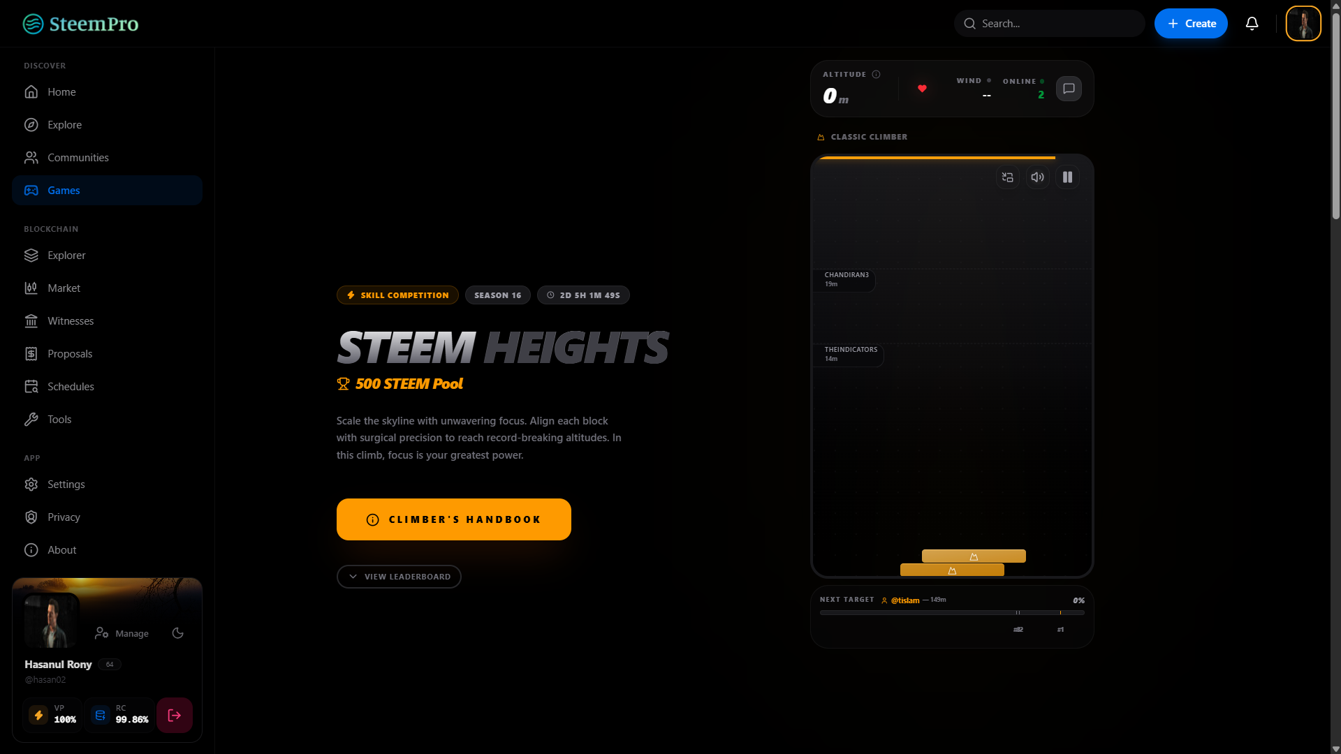 Steem Heights - The Ultimate Scaling Challenge by SteemPro - Google Chrome 8_25_2026 8_29_59 AM.png