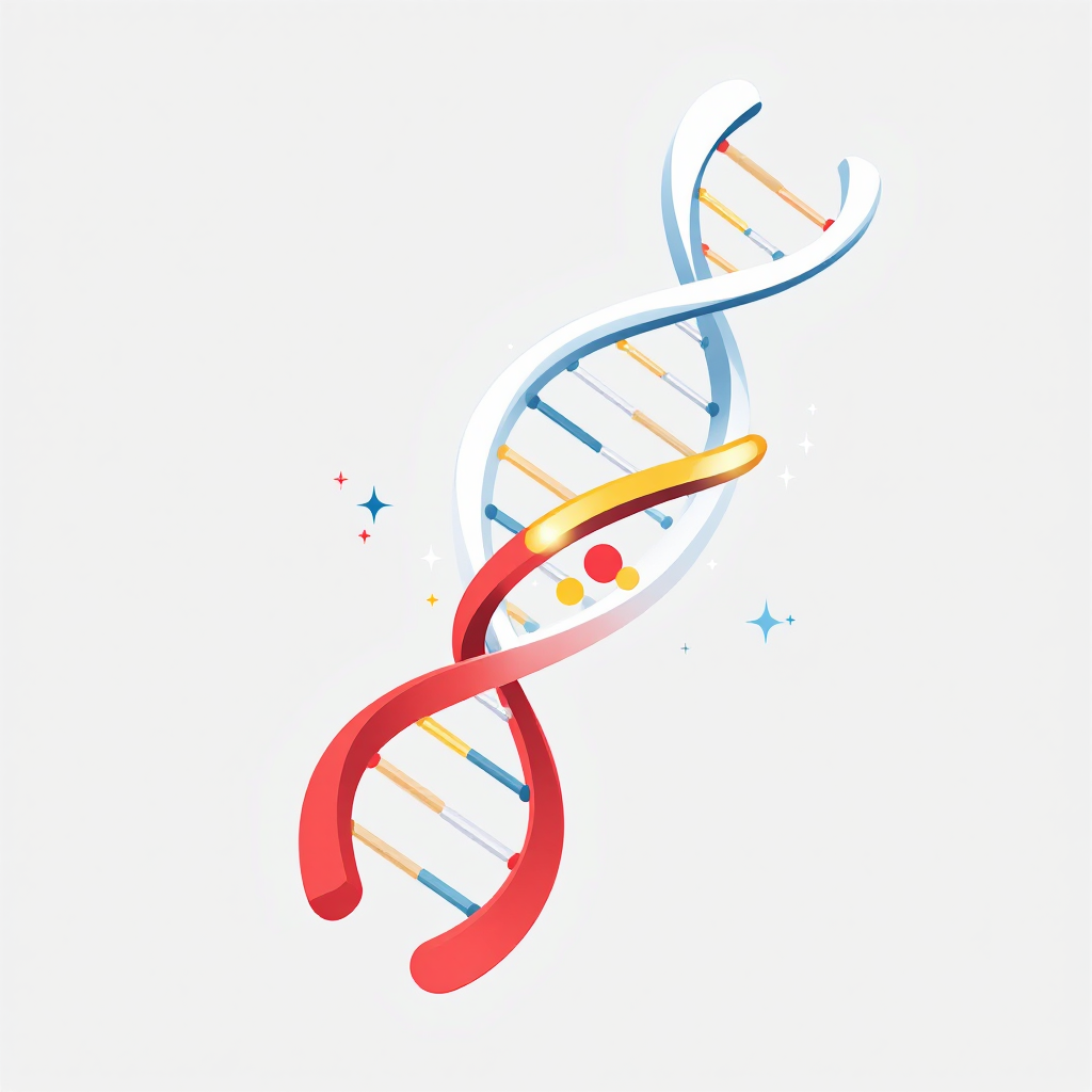 Ilustración del mecanismo CRISPR-Cas9 utilizado en la edición genética humana para modificar el ADN