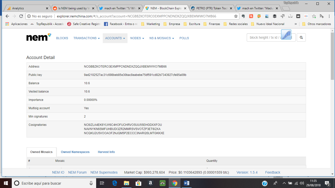 NEM Blockchain de Petro año 2018 (2).png